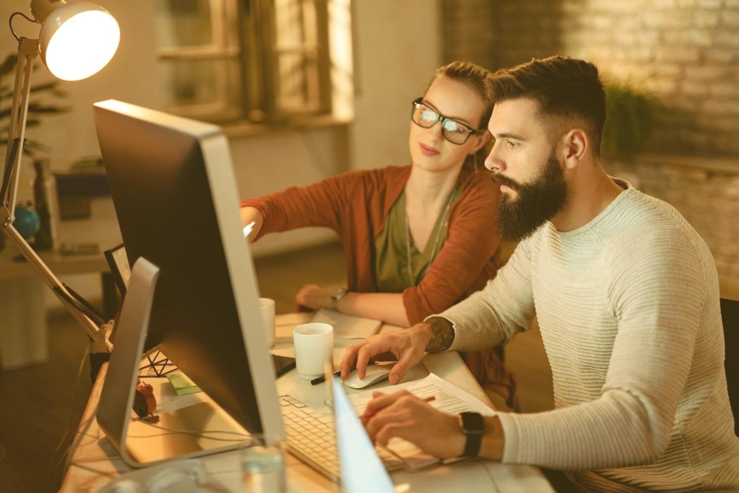 Close-up of security monitoring tools and log analysis interface